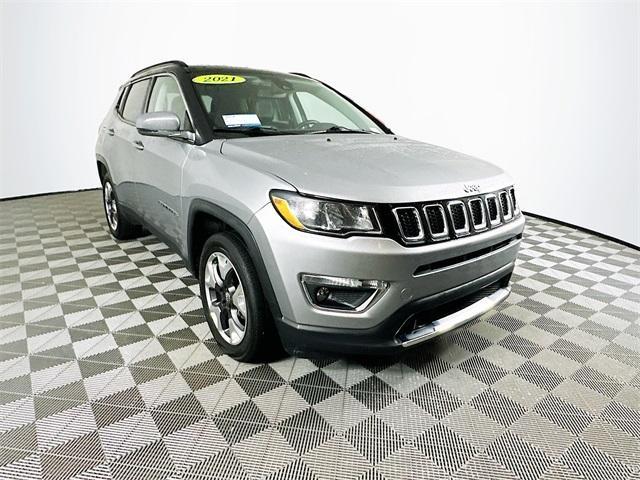used 2021 Jeep Compass car, priced at $18,816