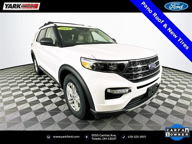 used 2021 Ford Explorer car, priced at $30,729