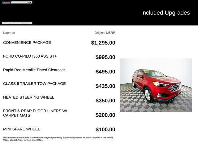 used 2022 Ford Edge car, priced at $25,867