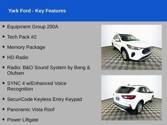 used 2023 Ford Escape car, priced at $25,496
