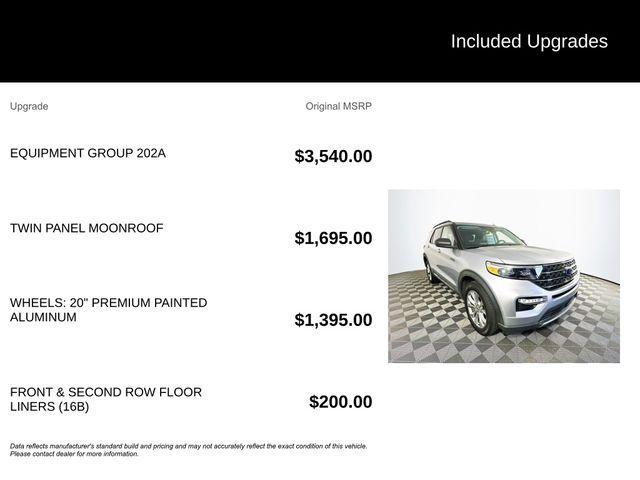 used 2023 Ford Explorer car, priced at $35,551