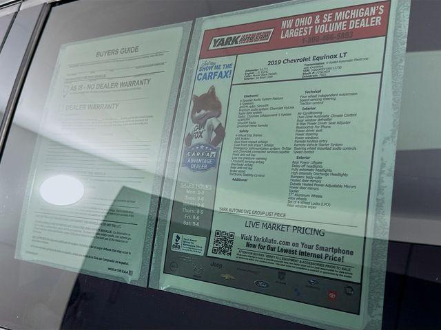 used 2019 Chevrolet Equinox car, priced at $14,297