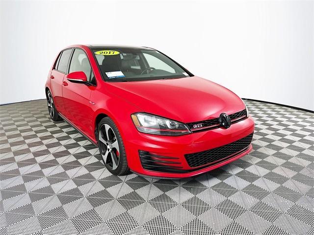 used 2017 Volkswagen Golf GTI car, priced at $14,403