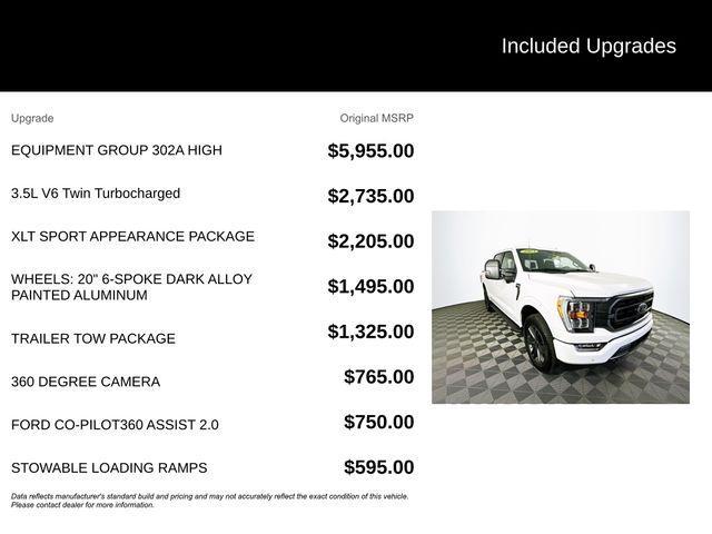 used 2023 Ford F-150 car, priced at $42,894