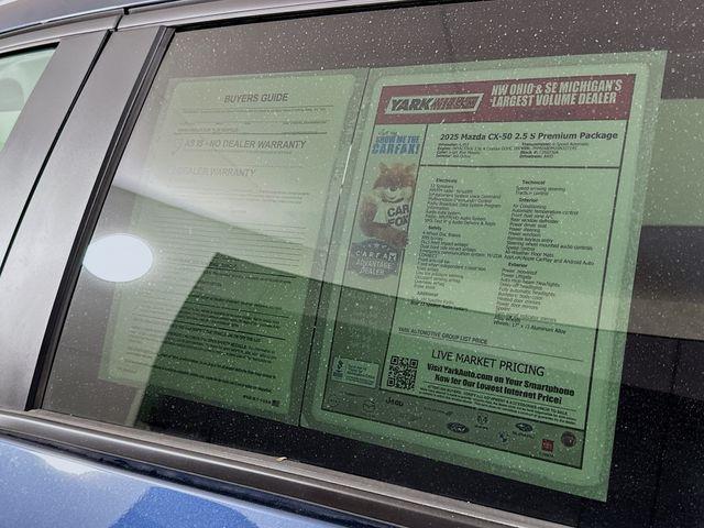 used 2025 Mazda CX-50 car, priced at $29,222