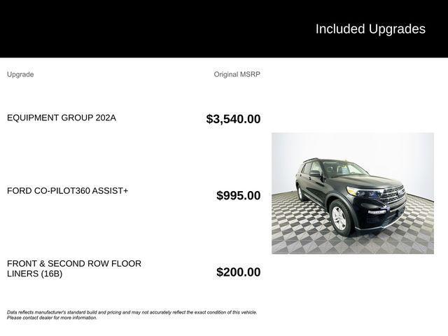 used 2023 Ford Explorer car, priced at $29,994