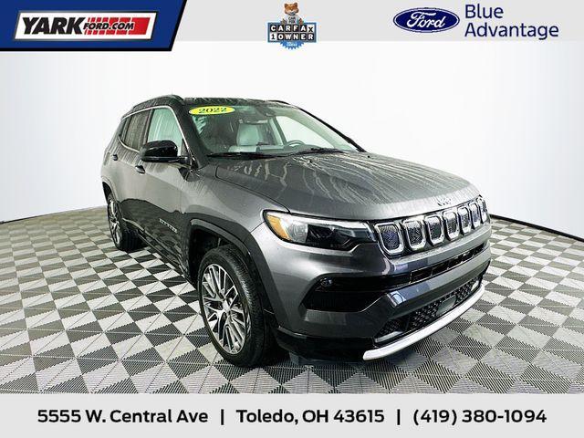 used 2022 Jeep Compass car, priced at $23,489