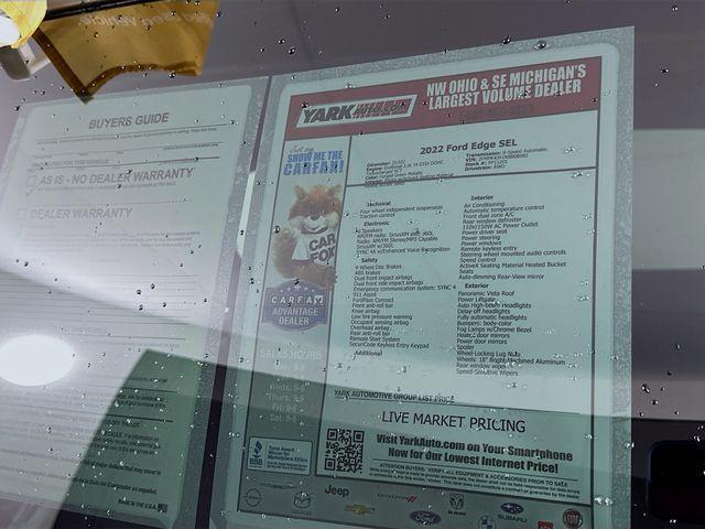 used 2022 Ford Edge car, priced at $23,266