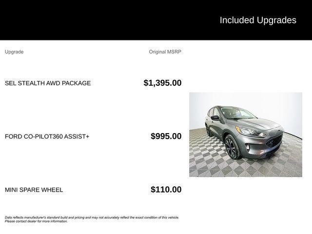 used 2022 Ford Escape car, priced at $21,796