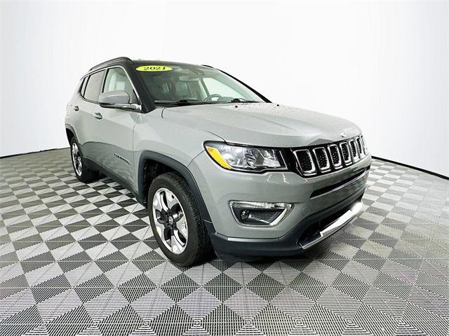 used 2021 Jeep Compass car, priced at $21,522