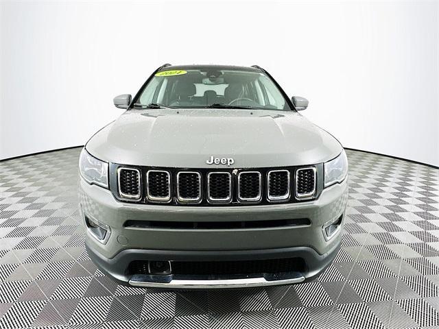 used 2021 Jeep Compass car, priced at $22,406