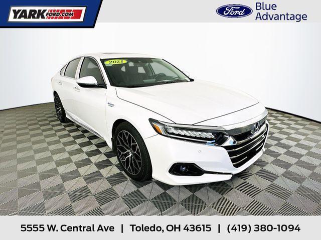 used 2021 Honda Accord Hybrid car, priced at $25,000