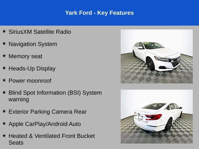 used 2021 Honda Accord Hybrid car, priced at $26,994