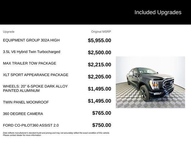 used 2023 Ford F-150 car, priced at $43,991