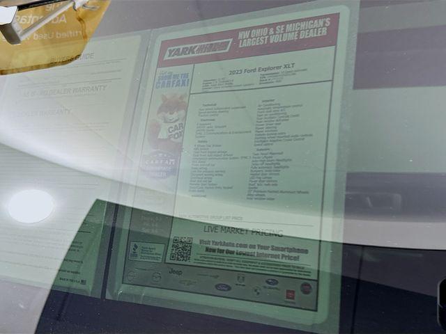 used 2023 Ford Explorer car, priced at $36,296