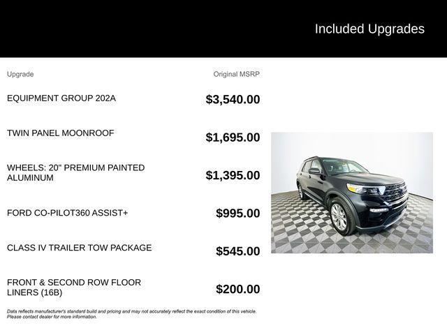 used 2023 Ford Explorer car, priced at $33,391