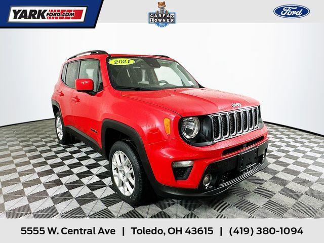 used 2021 Jeep Renegade car, priced at $17,693