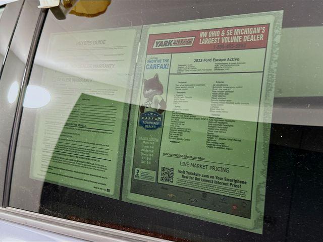 used 2023 Ford Escape car, priced at $22,992