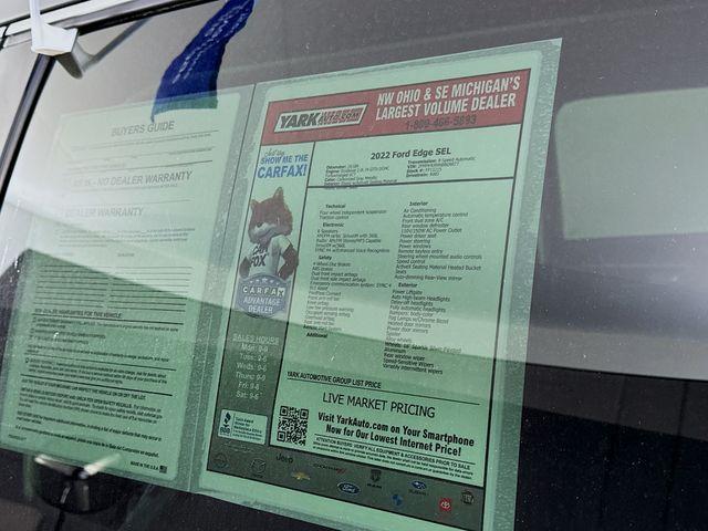 used 2022 Ford Edge car, priced at $25,216