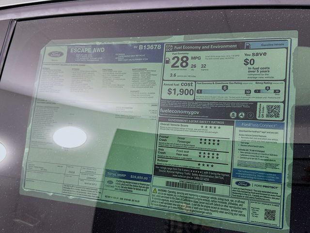 new 2025 Ford Escape car, priced at $33,209