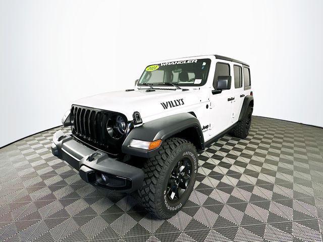 used 2021 Jeep Wrangler Unlimited car, priced at $33,779