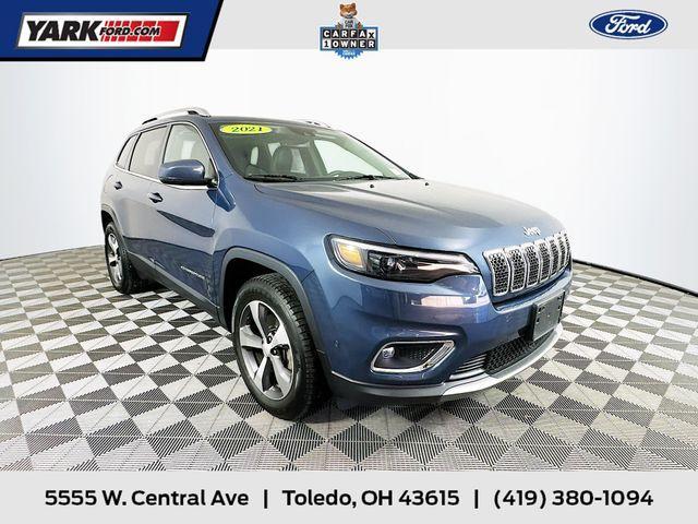 used 2021 Jeep Cherokee car, priced at $21,353