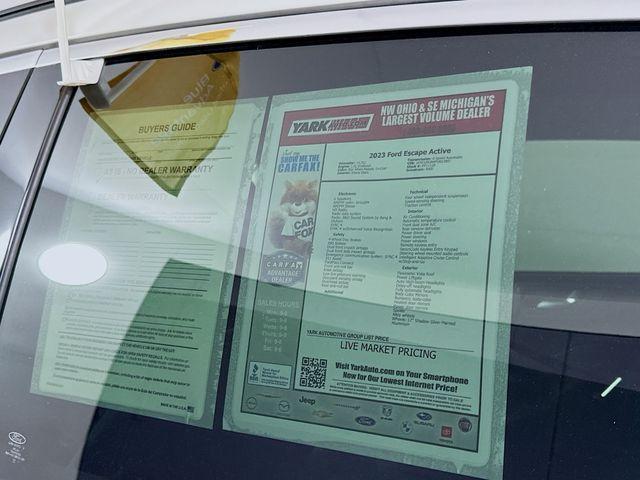 used 2023 Ford Escape car, priced at $24,997
