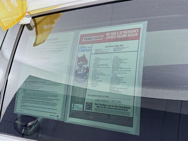 used 2023 Ford Edge car, priced at $26,492