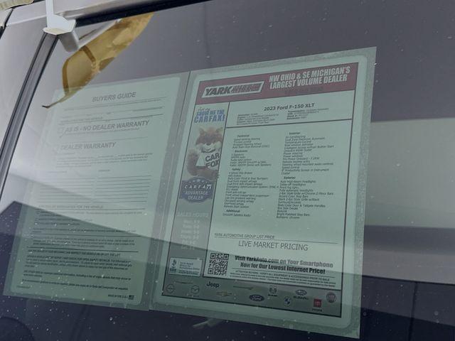 used 2023 Ford F-150 car, priced at $42,498