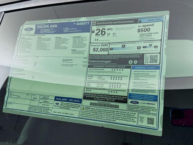 new 2025 Ford Escape car, priced at $34,561