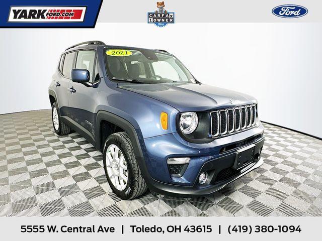 used 2021 Jeep Renegade car, priced at $18,393