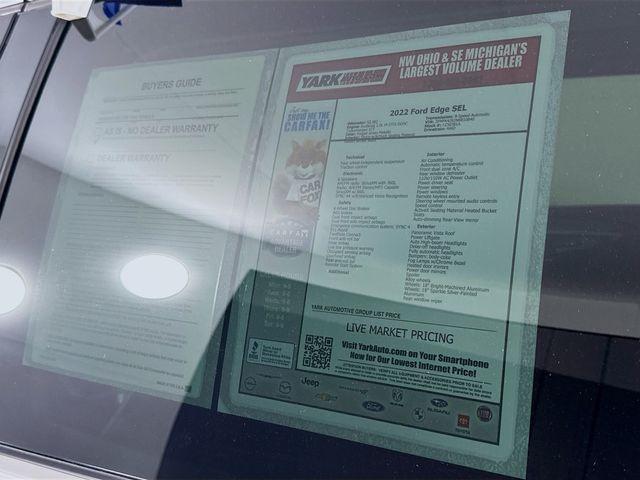 used 2022 Ford Edge car, priced at $22,992