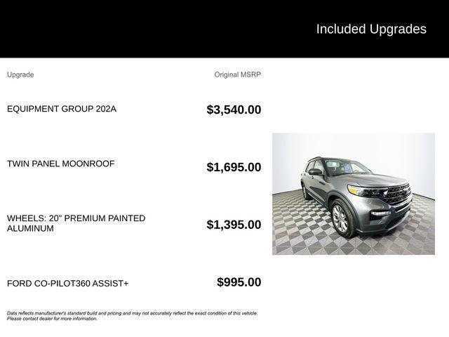 used 2023 Ford Explorer car, priced at $30,996