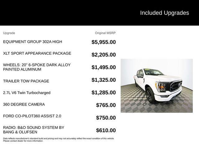 used 2023 Ford F-150 car, priced at $41,996
