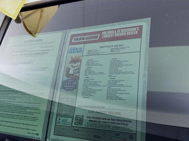 used 2023 Ford F-150 car, priced at $43,495