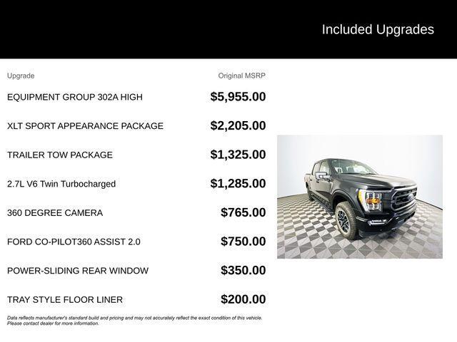 used 2023 Ford F-150 car, priced at $41,250