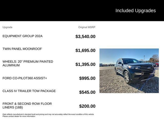 used 2023 Ford Explorer car, priced at $32,989