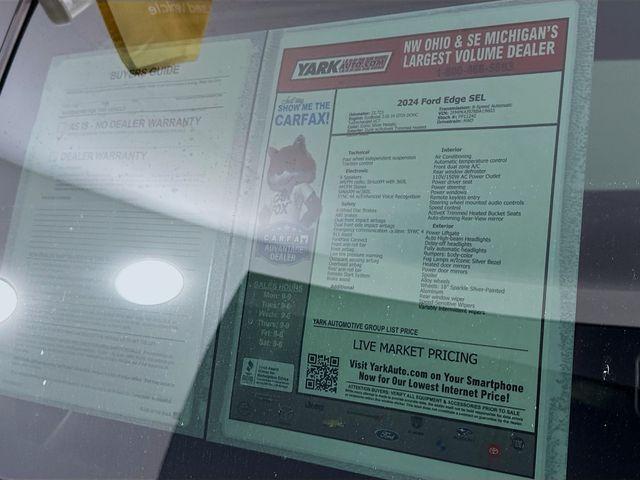 used 2024 Ford Edge car, priced at $26,796