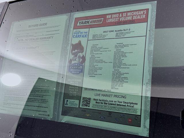 used 2017 GMC Acadia car, priced at $14,993