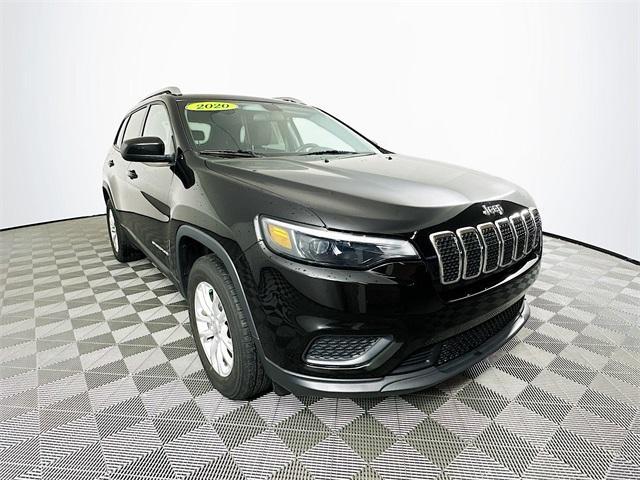 used 2020 Jeep Cherokee car, priced at $19,823