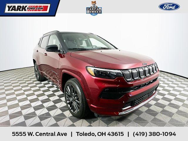 used 2022 Jeep Compass car, priced at $24,394