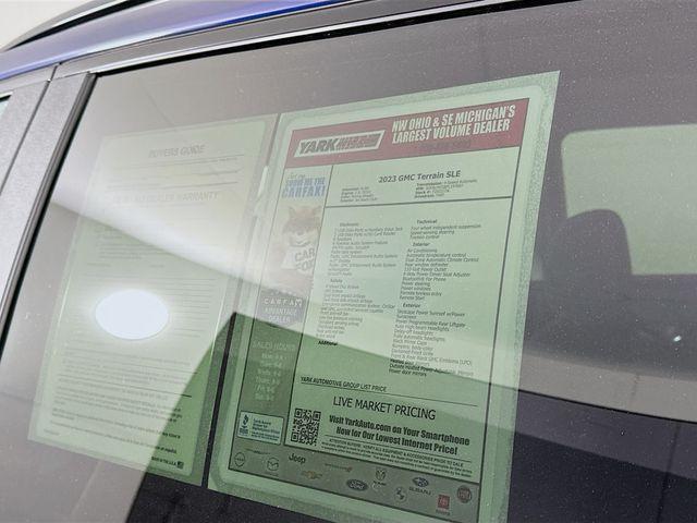 used 2023 GMC Terrain car, priced at $23,622
