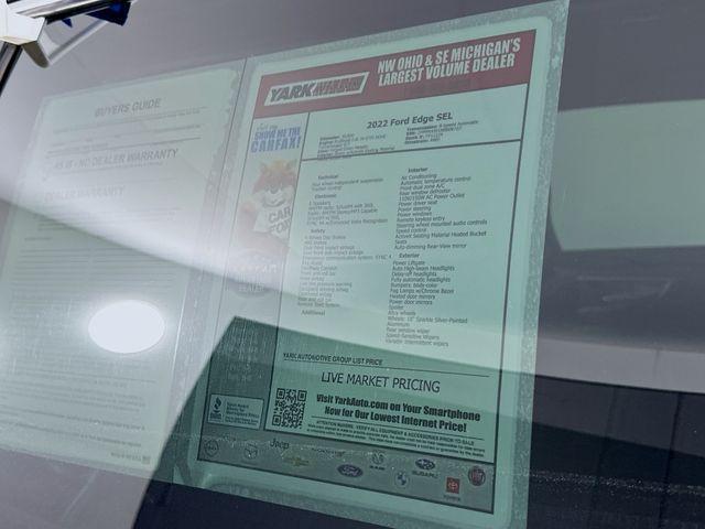 used 2022 Ford Edge car, priced at $24,496