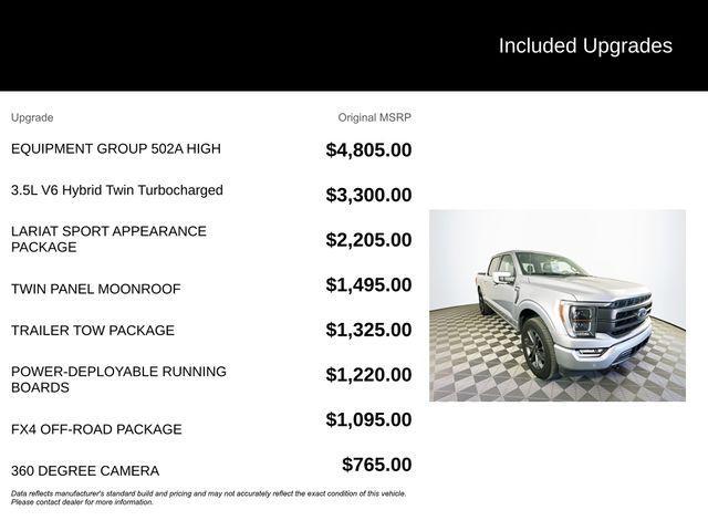 used 2023 Ford F-150 car, priced at $51,496