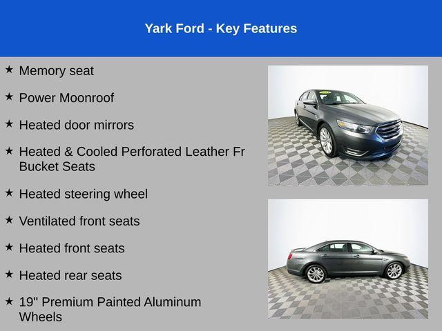 used 2017 Ford Taurus car, priced at $18,900
