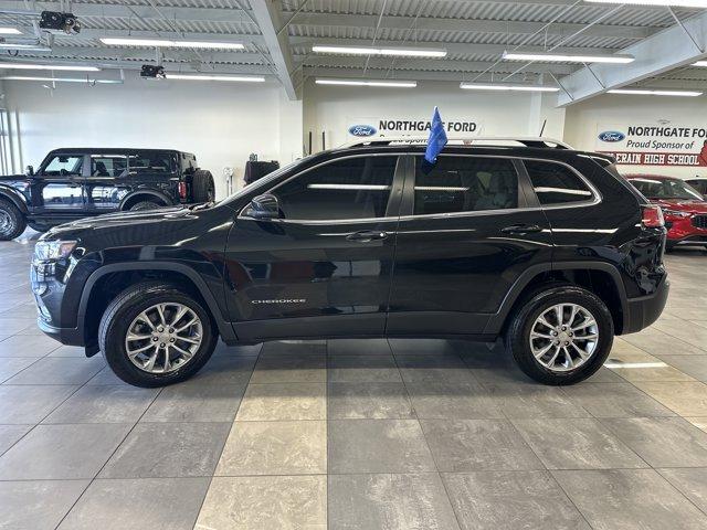 used 2021 Jeep Cherokee car, priced at $21,500