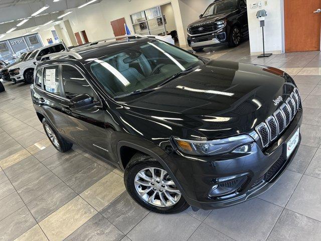 used 2021 Jeep Cherokee car, priced at $21,500