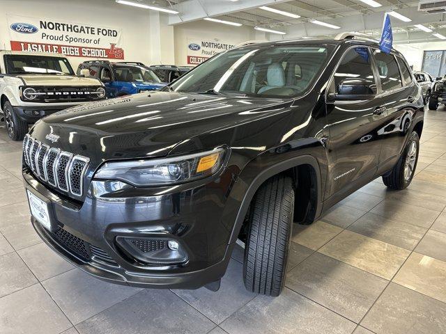 used 2021 Jeep Cherokee car, priced at $21,500