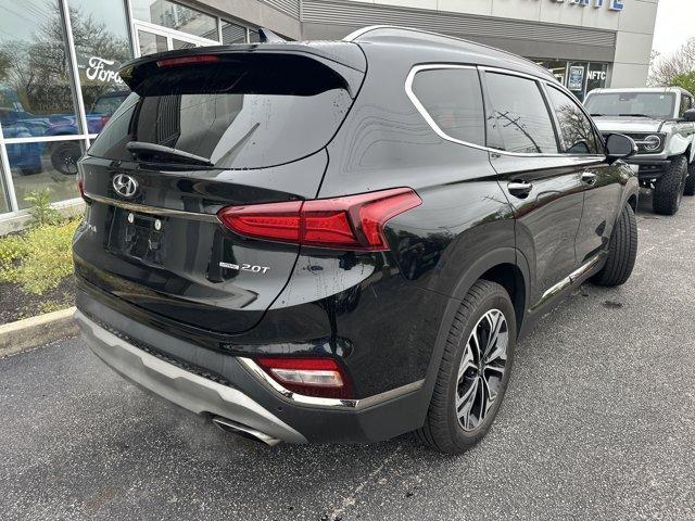 used 2019 Hyundai Santa Fe car, priced at $18,500