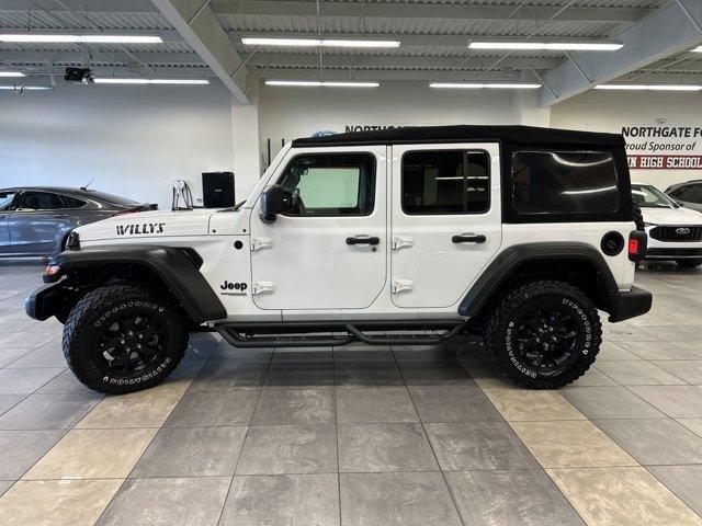 used 2022 Jeep Wrangler Unlimited car, priced at $31,000